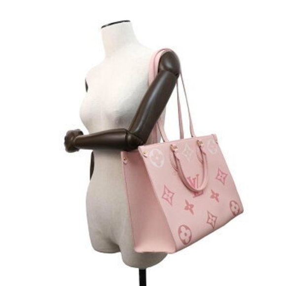 Louis Vuitton Tote Bag Monogram Empreinte On the Go MM Hand Shoulder - Picture 5 of 9